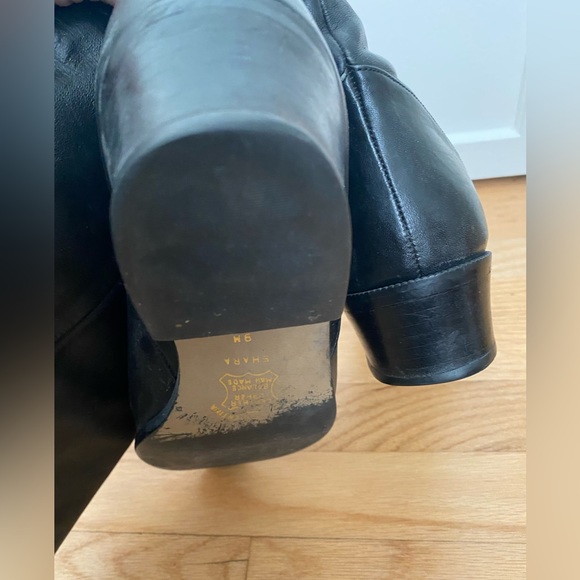 Vintage Mister Shoes leather slouchy pirate 80’s prince boots womens 9 HALLOWEEN - Picture 11 of 15